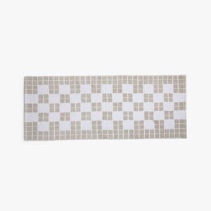 1'6"x5' Cotton Tile Bath Runner Parchment - Parachute for Target